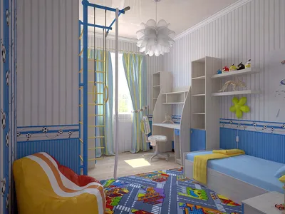 12 примеров оформления детской комнаты