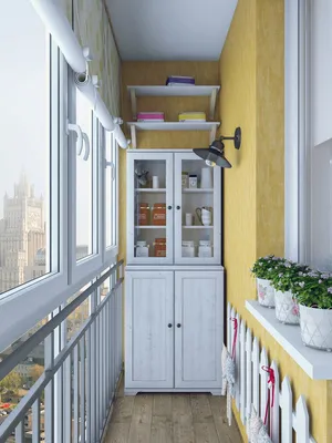 Дизайн маленького балкона | Cтатьи о мебели и интерьере
