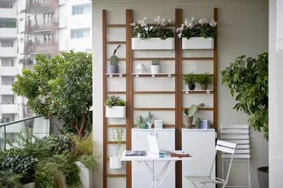 Тренды 2020/2021: сад и домашний офис на балконе • Интерьер+Дизайн