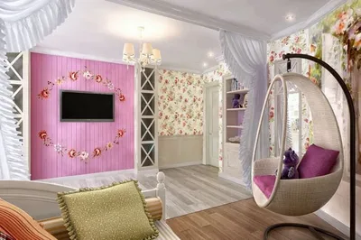 75 оригинальных дизайна детской комнаты для девочки