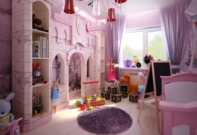 Дизайн детской комнаты для девочки: примеры интерьеров с фото