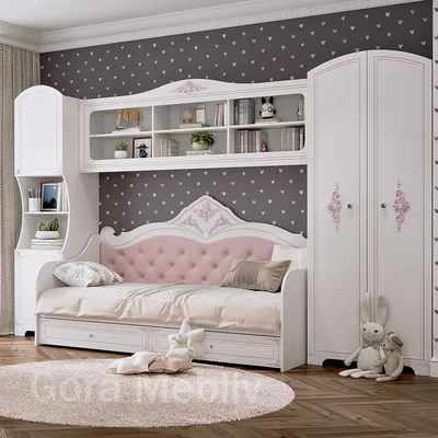 Детская комната для девочки \"Тиффани\" (МДФ) - купить по лучшей цене в  Черкассах от компании \"Интернет-магазин мебели \"Гора меблів\"\" - 1643660560