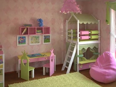Маленькая принцесса, детская комната для девочки, продажа - студия мебели  \"Маленький мир\"