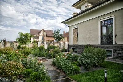 Участки и сады в современном стиле – 135 лучших фото, ландшафтный дизайн  участка, сада и огорода | Houzz Россия