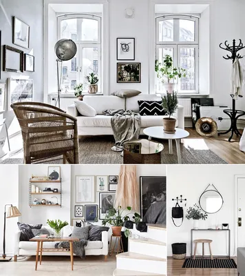 Дизайн квартир в Скандинавском стиле - оформление интерьера однокомнатной и  двухкомнатной квартиры в Скандинавском стиле
