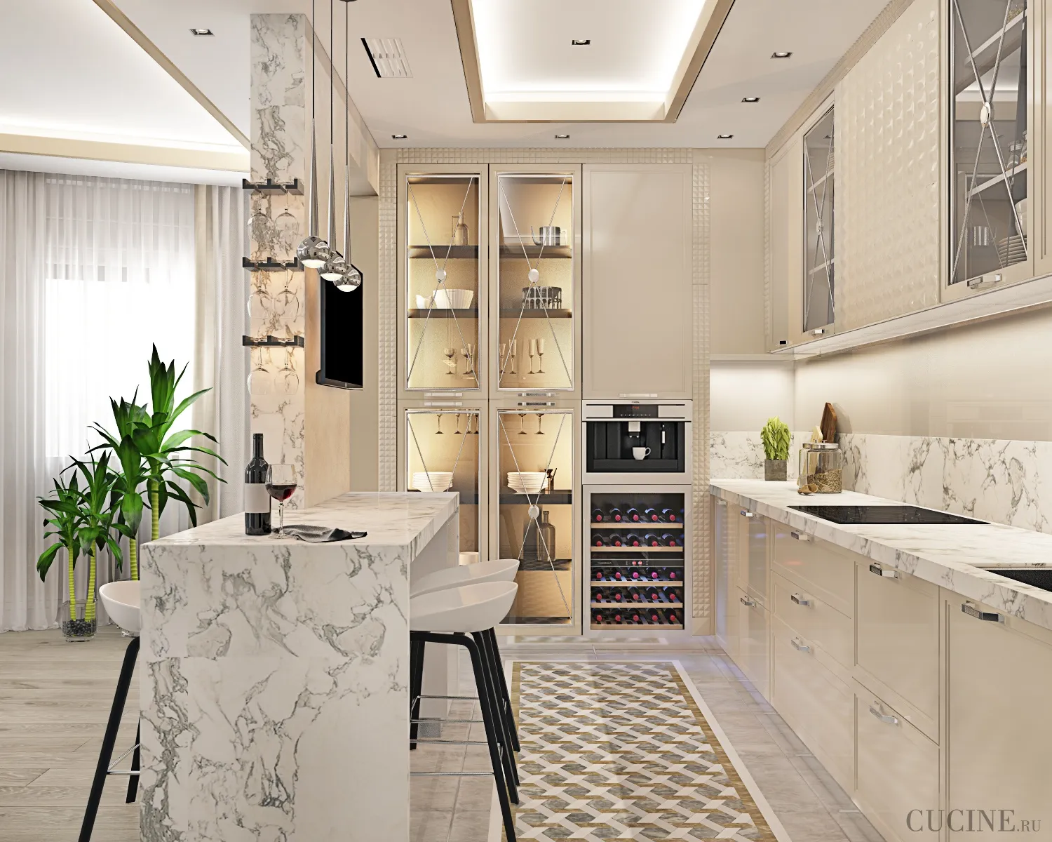 Модные стили дизайна интерьера кухни 2022 с фото