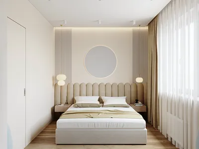 Спальня 12 кв.м - Работа из галереи 3D Моделей