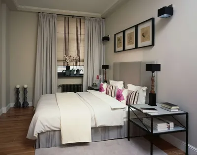 Спальня 9 кв м Идеи дизайна: максимально эффективное использование  компактного пространства [88 фото]