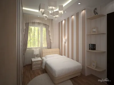 Дизайн узкой спальни 12 кв м » Современный дизайн на Vip-1gl.ru
