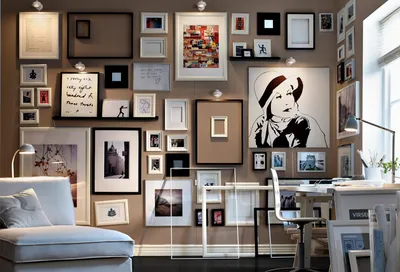 20 простых и эффектных идей декора стен — Roomble.com