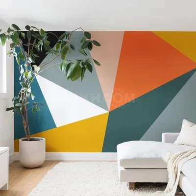 Покраска стен в квартире дизайн - 70 фото