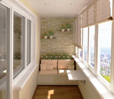 Внутренняя отделка (обшивка) балконов и лоджий