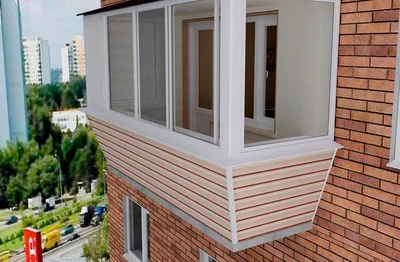Чем лучше обшить балкон снаружи – наружная отделка балкона | Balkonlux.by
