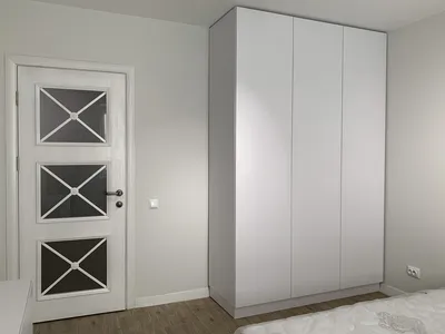 Белый шкаф в спальню 3-х дверный. Модель 2020 по выгодным ценам от «Алька  Мебель» - 1113817605