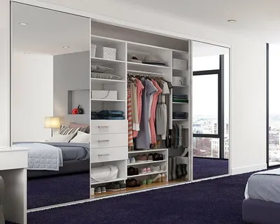 Как выбрать встраиваемый шкаф в спальню: детали
