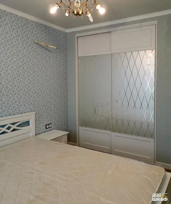 Шкаф-купе с зеркальными фасадами в спальню - по индивидуальным размерам  арт. 4916