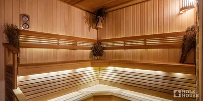Проект бани Манчестер: строительство деревянных домов и бань из клееного  бруса в Holz House