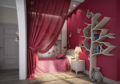 Дизайн интерьера детской комнаты - 72 фото