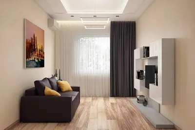 Дизайн однокомнатной квартиры в 2022: 150 лучших фото идей интерьера  однокомнатной квартиры - ArtProducts