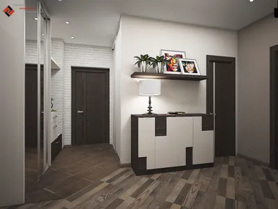 Дизайн 3-хкомнатной квартиры в Мытищах 80 кв. м