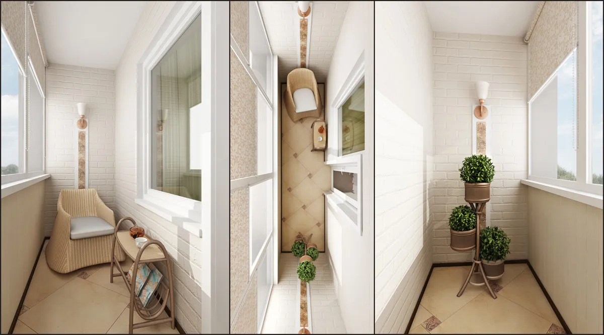 7 идей дизайна маленького балкона в панельках!