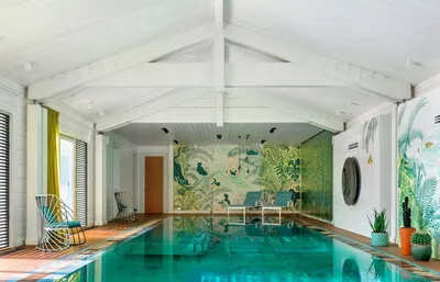 Как оформить: 5 оригинальных бассейнов в загородных домах | AD Magazine