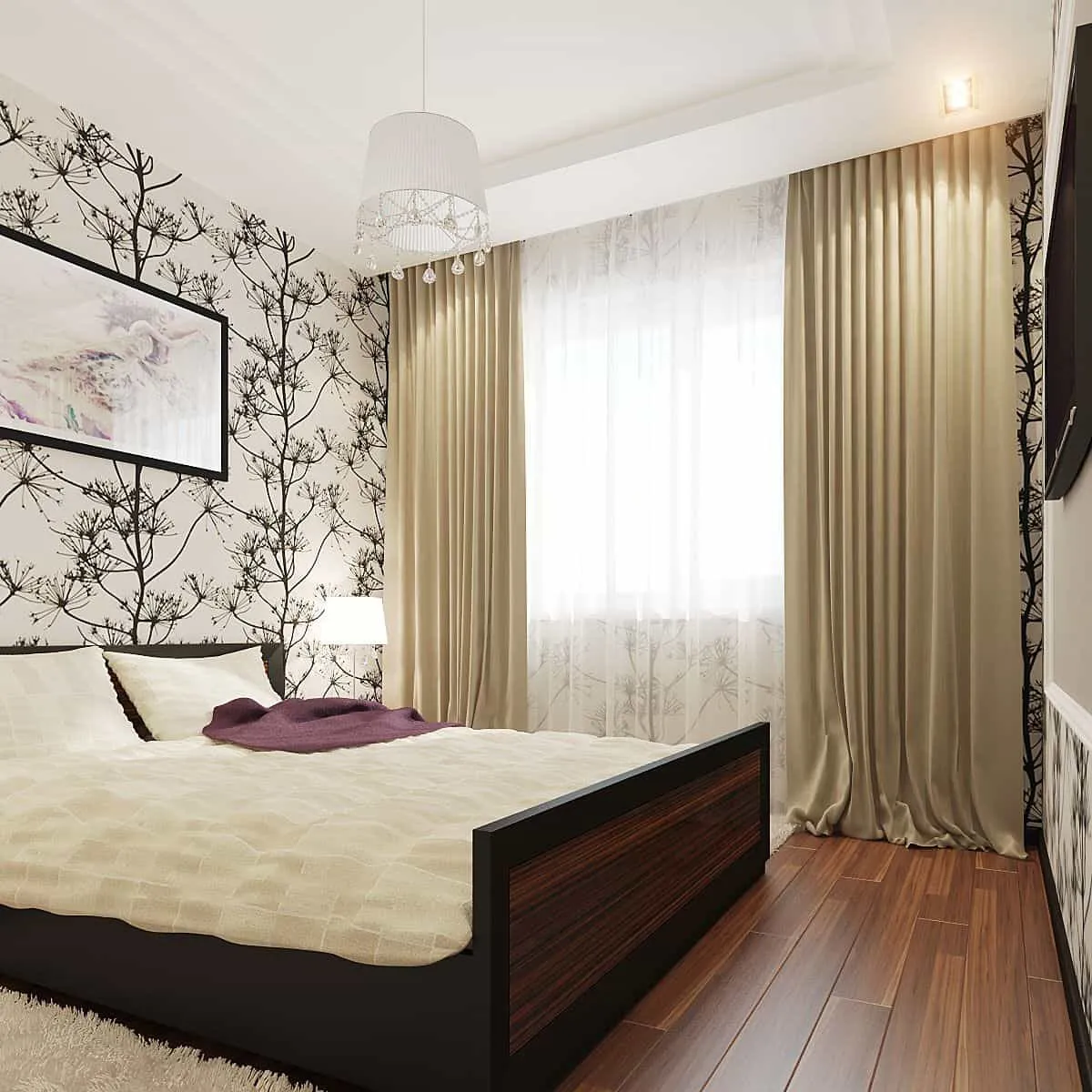 Интерьер спальни: 27 модных вариантов в разных стилях
