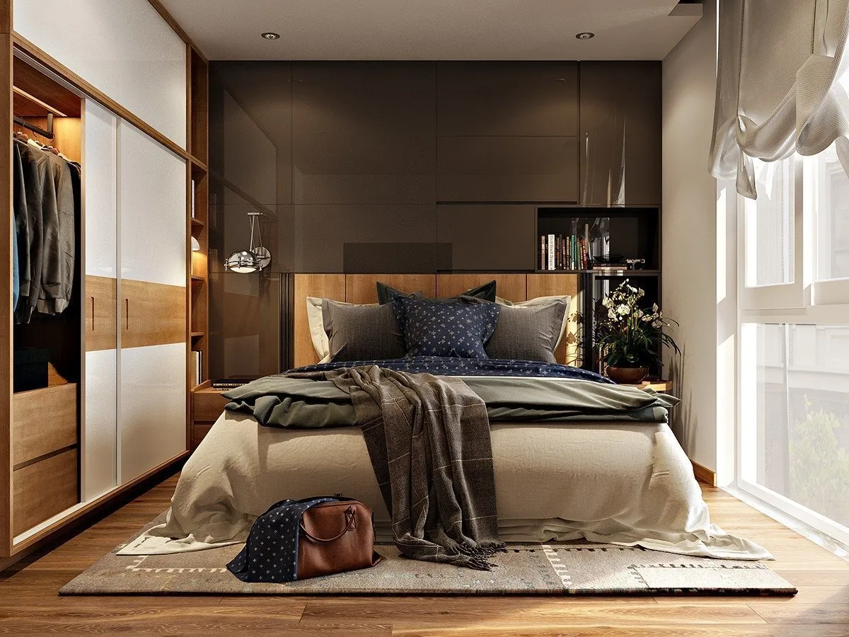 Спальня 11 кв. м. — оригинальные идеи оформления и проекты отделки небольших по размеру спален