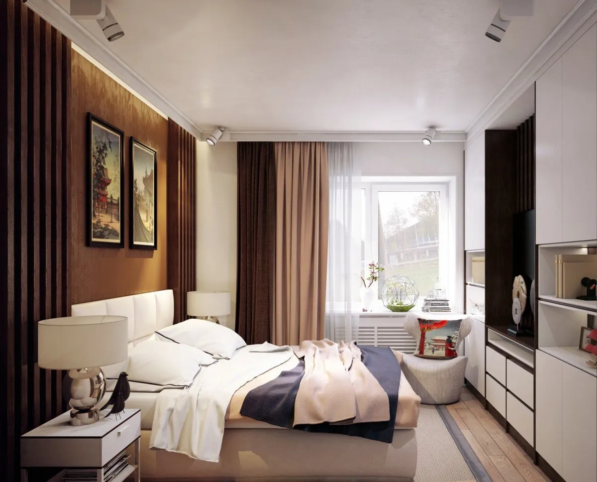 Дизайн спальни - лучших фото интерьера спальни