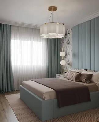 Невероятно красивая спальня на 13 кв. м. | 1001 идея дизайна | Дзен