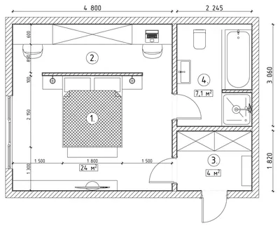 Дизайн спальни 20 кв м: Варианты дизайн-проекта планировки спальни 20 кв м  с гардеробной и санузлом, фото и идеи | Houzz Россия