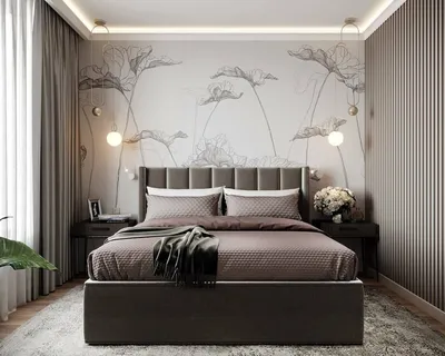 Как вам эта спальня площадью 19 кв.м.? 🤔 Оцените ее от 1 до 10.🤗 ⠀ Авто |  Bedroom interior, Modern bedroom interior, Bedroom wall designs