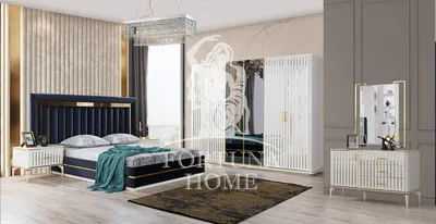 Спальный гарнитур Монако, белый – Fortuna Home