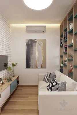 Дизайн-проект квартиры 32 кв.м 1 комната от СК Новая Москва