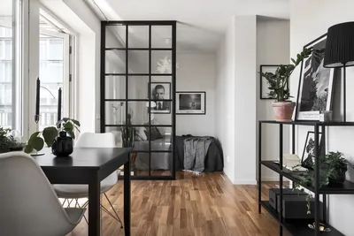 Дизайн интерьера однокомнатной квартиры площадью 34 метра — Roomble.com