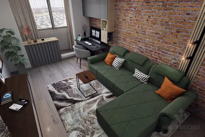 Дизайн квартиры 40 кв.м в Солнцево — описание, фото, видео, отзывы