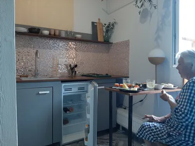 Маленькая кухня 4 кв.м: реальный пример интерьера | ДНЕВНИК АРХИТЕКТОРА |  Дзен