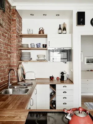 Кухня 4 кв.м: 10 способов обустроить её по максимуму + фото дизайна  интерьеров