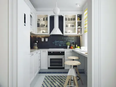 Дизайн кухни 6 кв. м: 100 фото красивых идей и новинок интерьера