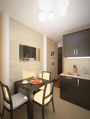 Дизайн маленькой кухни 5 кв.м с холодильником, идеи для интерьера в  хрущевке, малогабаритная мебель и современный угловой гарнитур в планировке