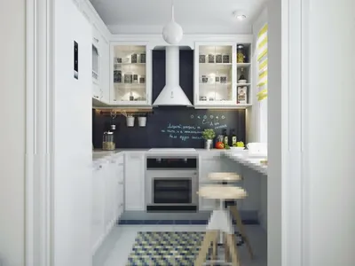 Дизайн маленькой кухни в 6 кв. м – 10 ингредиентов для удобного интерьера |  Студия дизайна «Design Service»