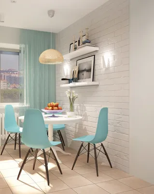 Кухня 11 кв.м в современном стиле со скандинавскими элементами ➤ смотреть  фото дизайна интерьера