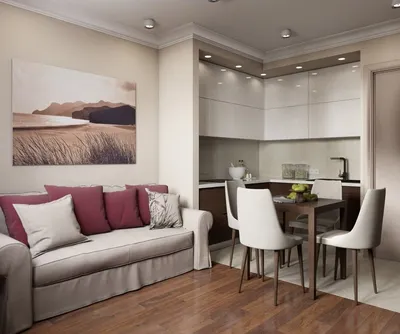 Кухня-гостиная 15 кв. м: дизайн, фото, планировка с диваном, зонирование  пространства, интерьер, квадратная и прямоугольная комнаты