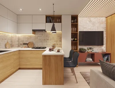 Когда площадь кухни всего 20 кв.м, а хочется и остров и кухню и диван.  #ee_inteeerior #inteeerior #interiordesign #designinterior #vlasov… | Кухня,  Интерьер, Дизайн