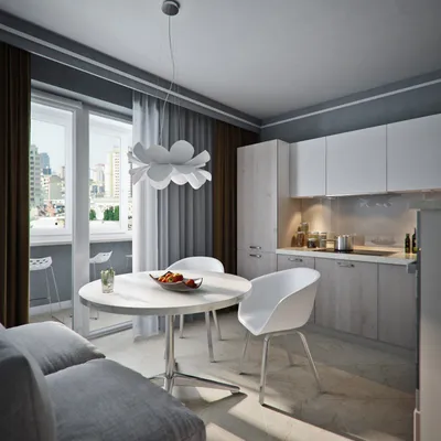 Дизайн однокомнатной квартиры 40 кв. м: 3 готовых проекта | 32 фото