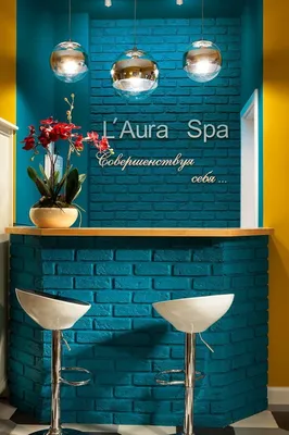 Терапия цветом: интерьер салона L'Aura Spa, актуальные идеи дизайна  интерьера и дизайнерская мебель на портале HIS.UA