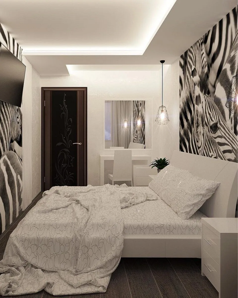 Прямоугольная спальня - фото лучших новинок дизайна и планировки