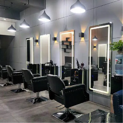 Зеркало для парикмахерской с подсветкой Визаж-4 — купить в Москве в  интернет-магазине ROSESTAR, цена 23 280 ₽