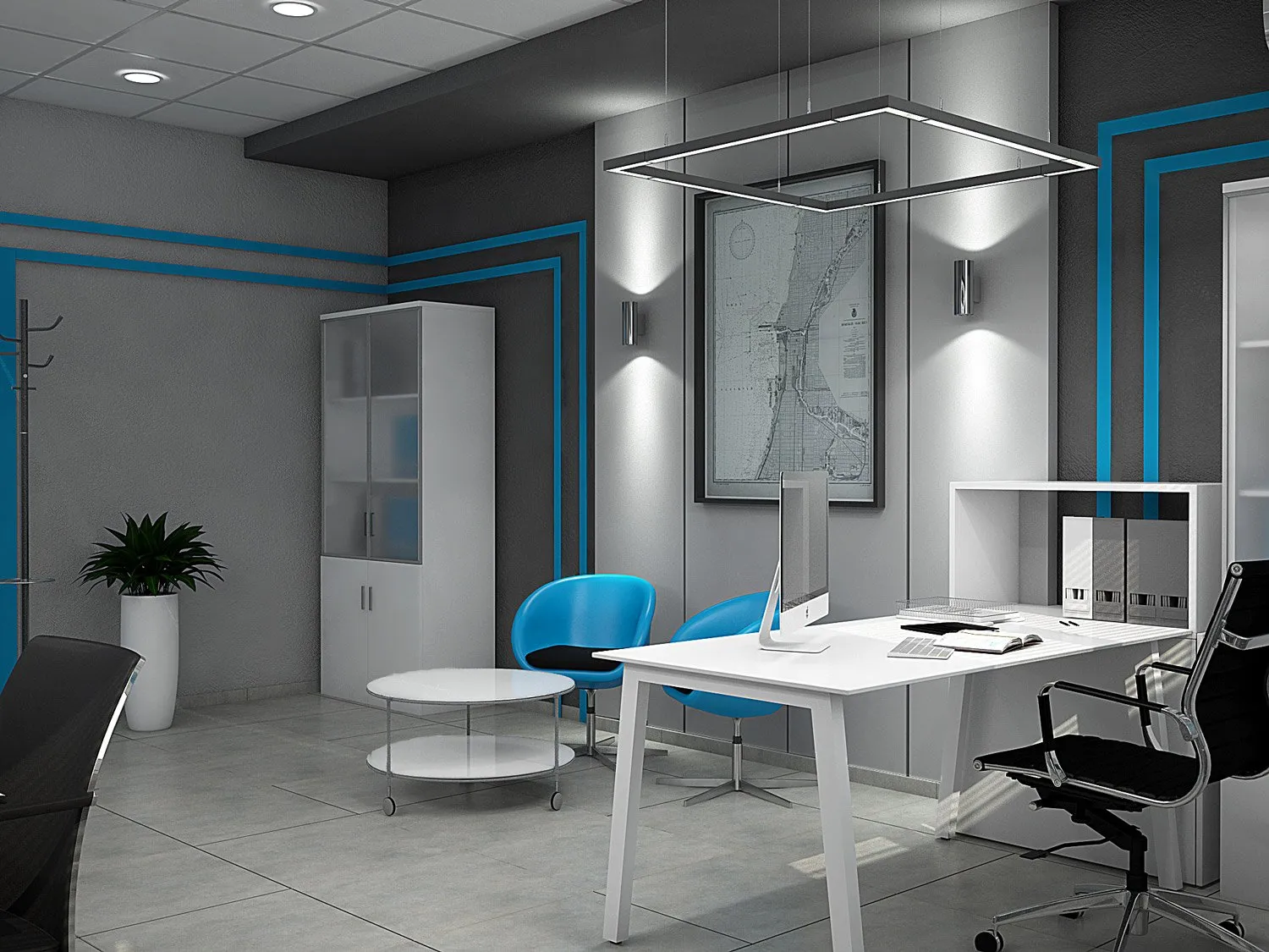 Варианты интерьеров офиса для сотрудников и руководителей – Фото дизайнов офисов от “Стиль объект”