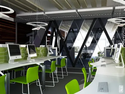 Дизайн офисов: дизайн интерьера офиса, интерьер офиса Киев – студия Interika